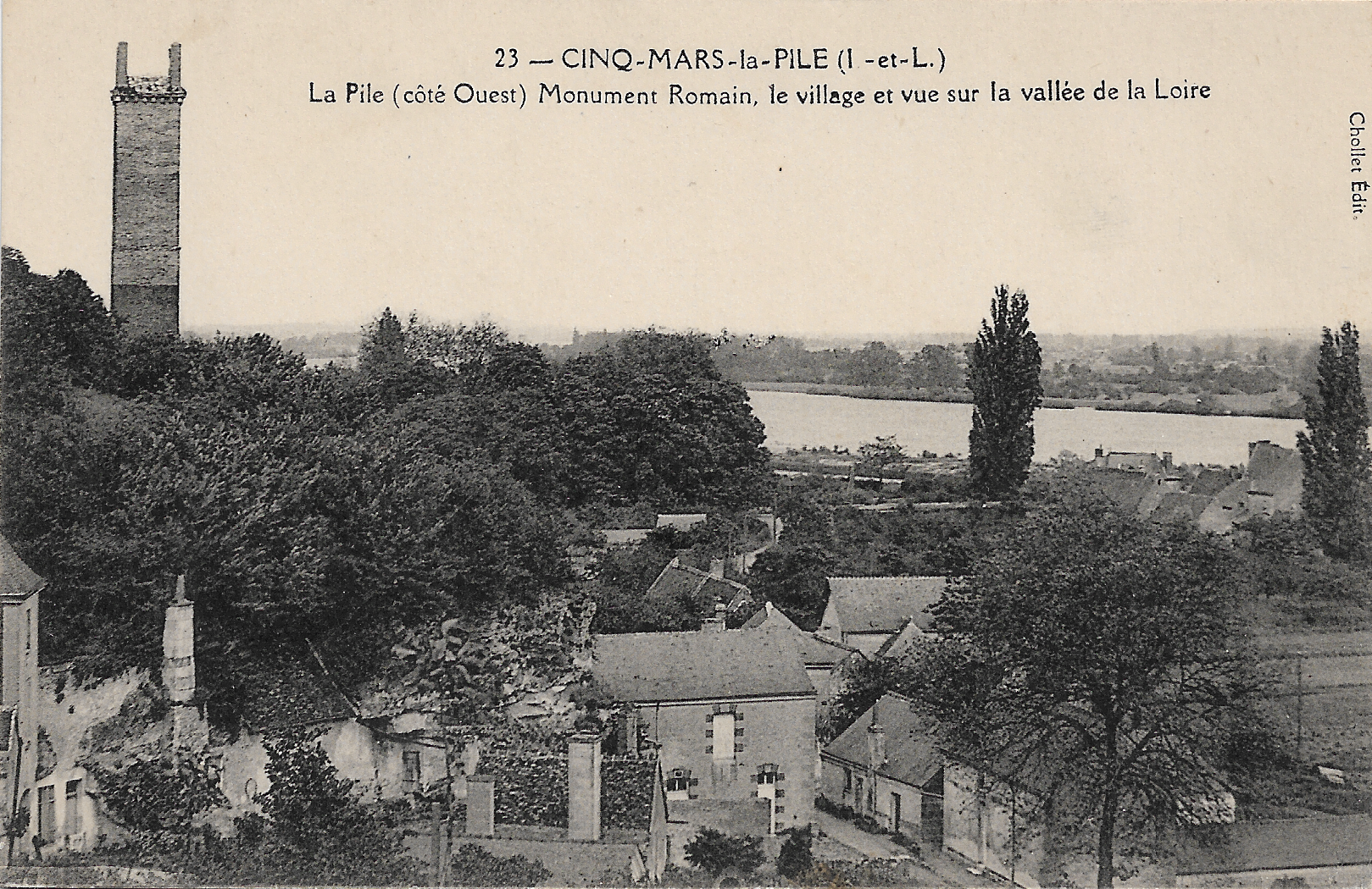Cinq-Mars-la-Pile — carte postale ancienne